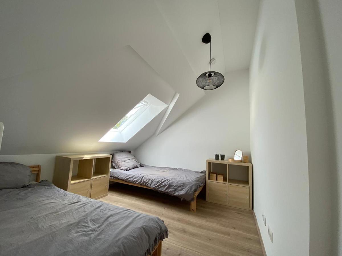 Helle 2 Zi. Wohnung Naehe Flughafen Muenchen Haimhausen  Exterior photo