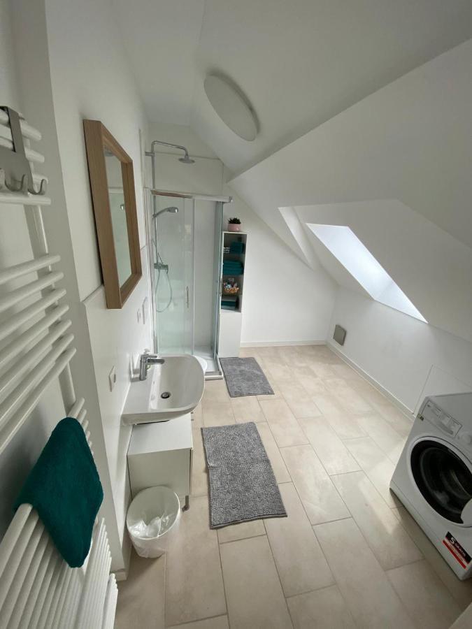 Helle 2 Zi. Wohnung Naehe Flughafen Muenchen Haimhausen  Exterior photo